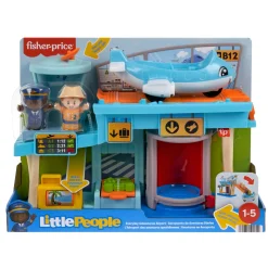 Speelsets Peuter> Fisher Price Little People elke dag avonturen  vliegveld