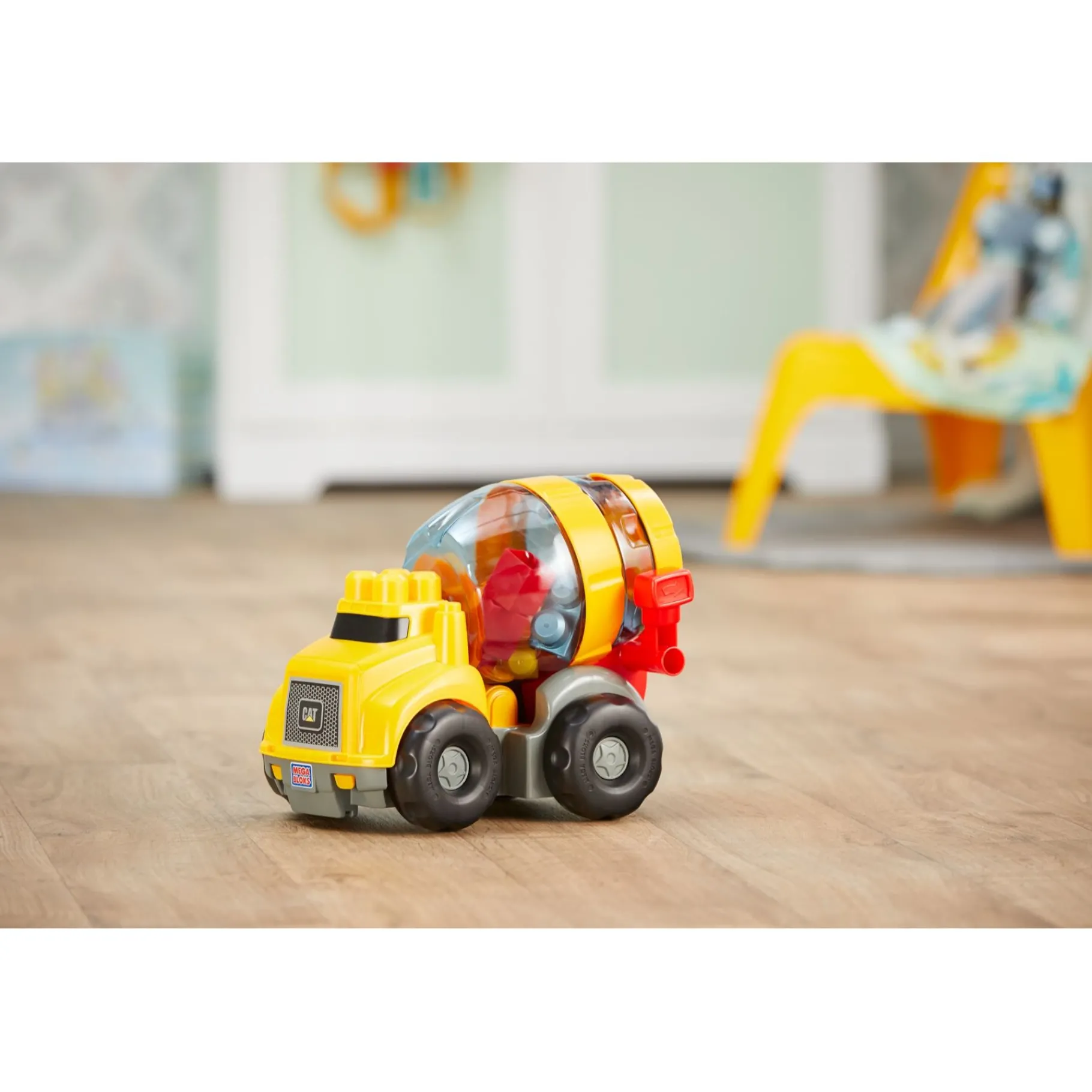 Bouwpakketten>Mattel Fisher Price Mega Bloks Cement Mixer