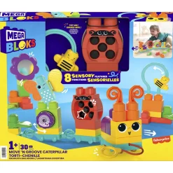 Babyspeelgoed>Mega Bloks Fisher Price Move 'N Groove  Caterpillar