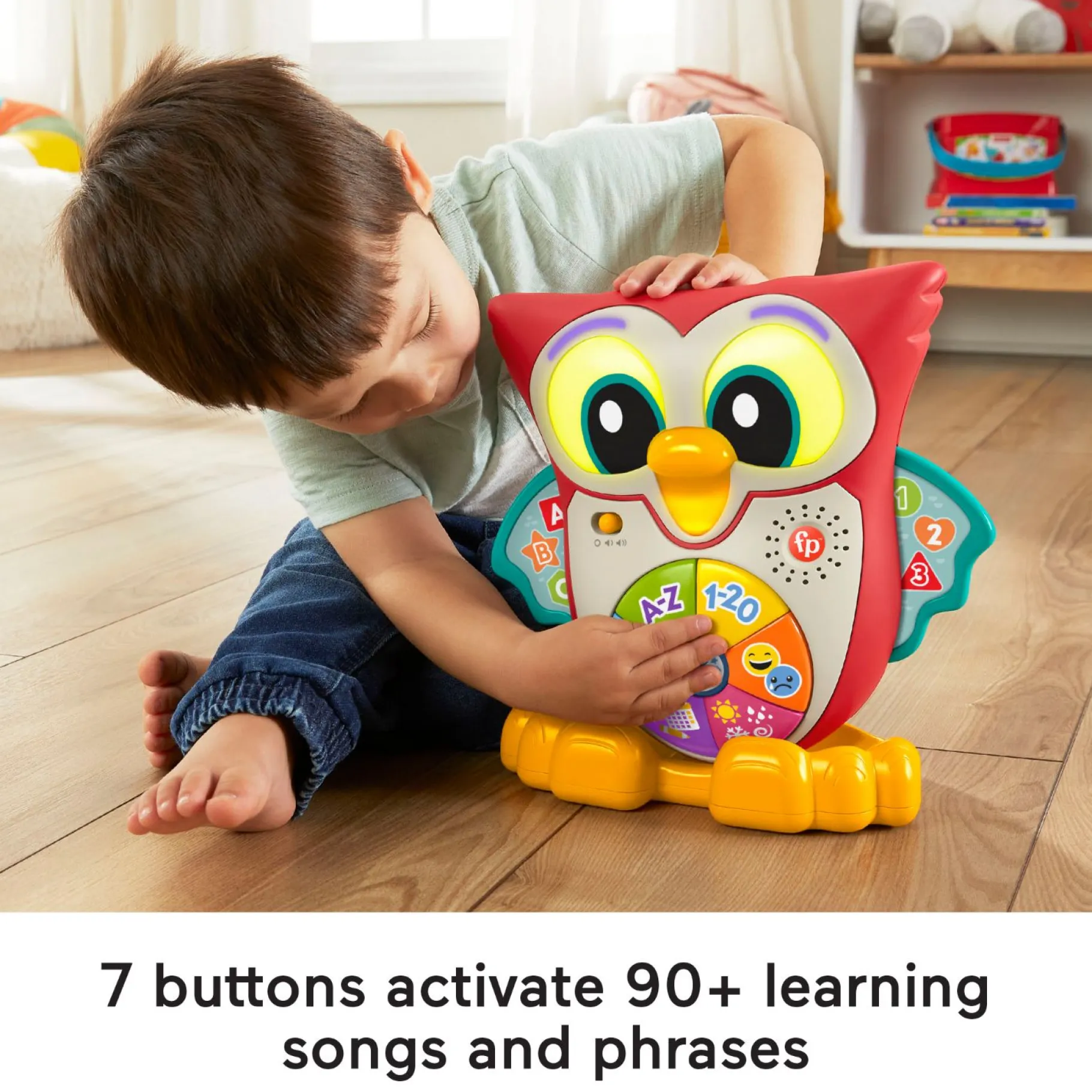 Educatief Baby- En Peuterspeelgoed>Mattel Fisher Price Wise Eyes Owl NL