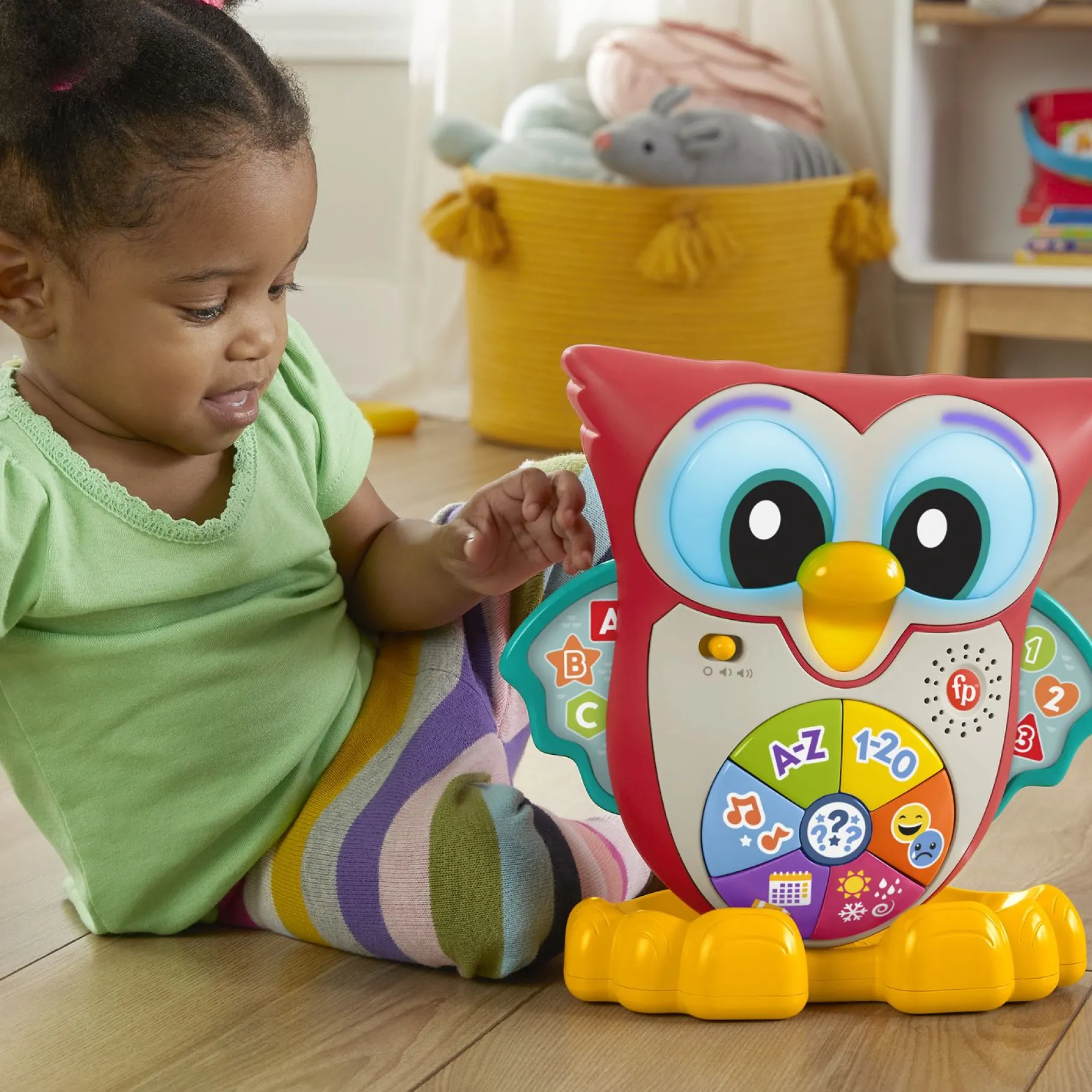 Educatief Baby- En Peuterspeelgoed>Mattel Fisher Price Wise Eyes Owl NL