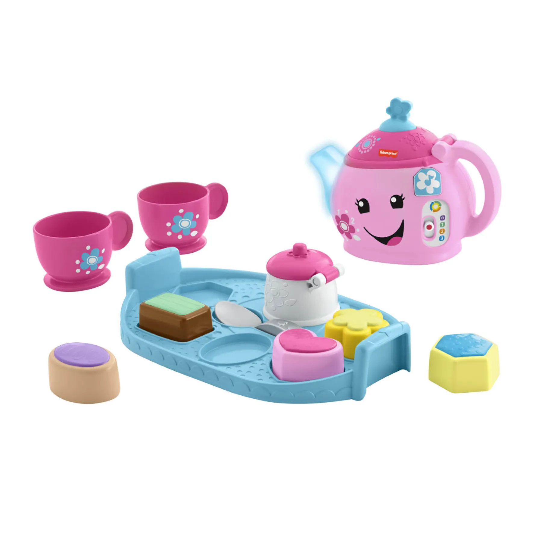 Educatief Baby- En Peuterspeelgoed>Mattel Fisher-Price Leerplezier Goede Manieren Theeservies (NL)