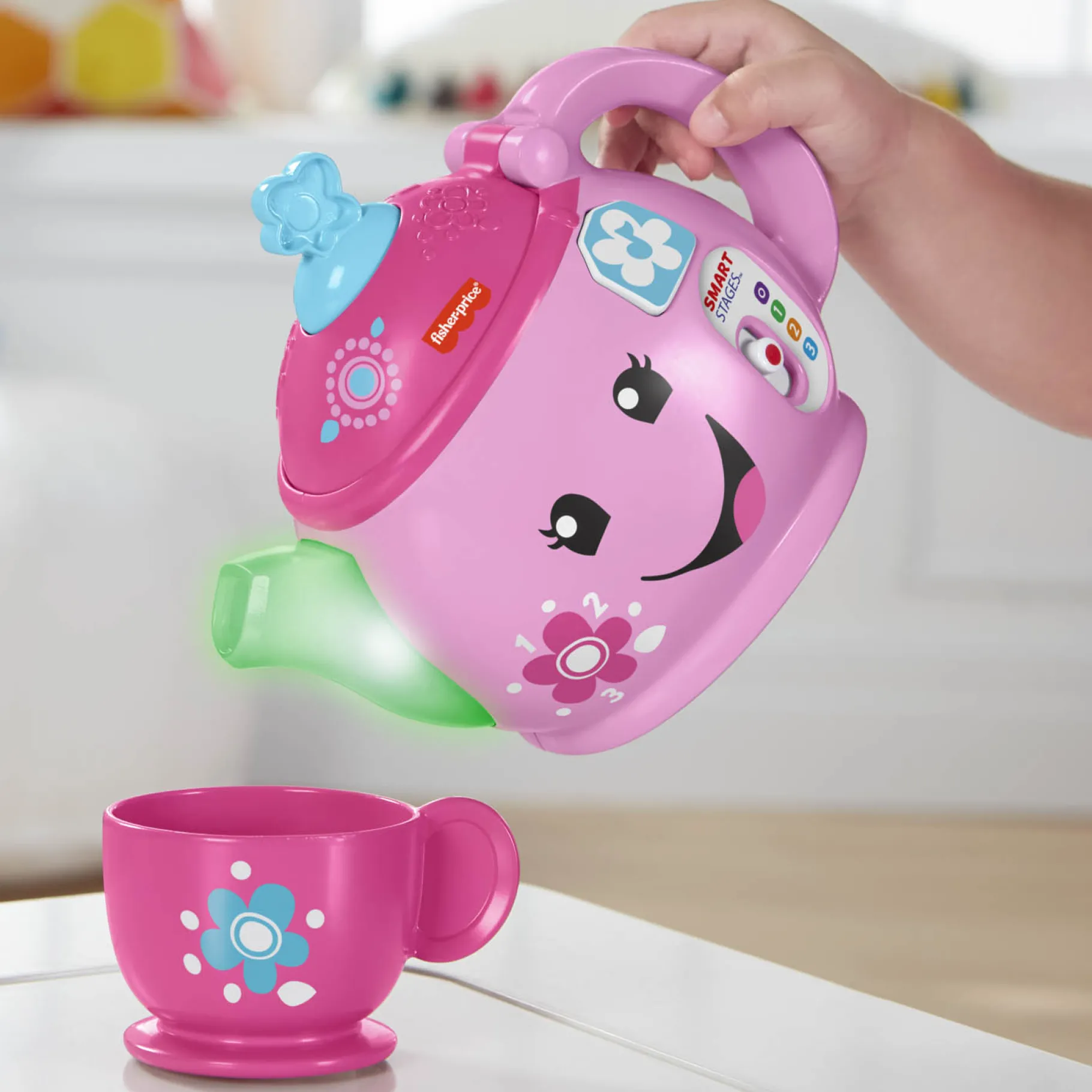 Educatief Baby- En Peuterspeelgoed>Mattel Fisher-Price Leerplezier Goede Manieren Theeservies (NL)