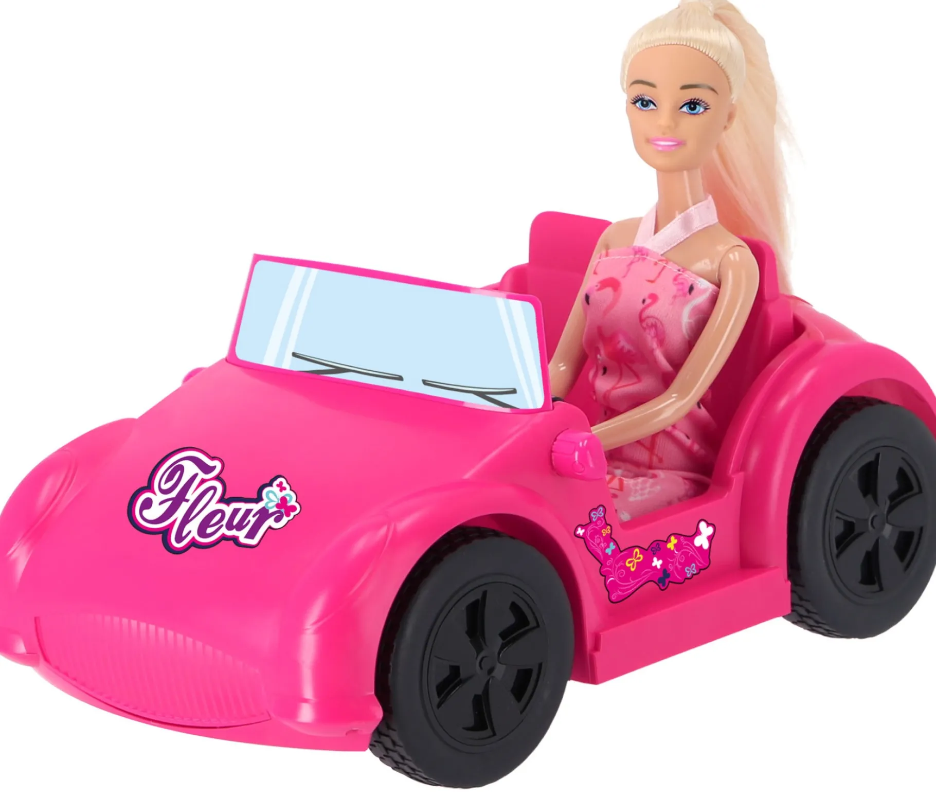 Tienerpoppen|Meisjes>Fleur Auto met Pop