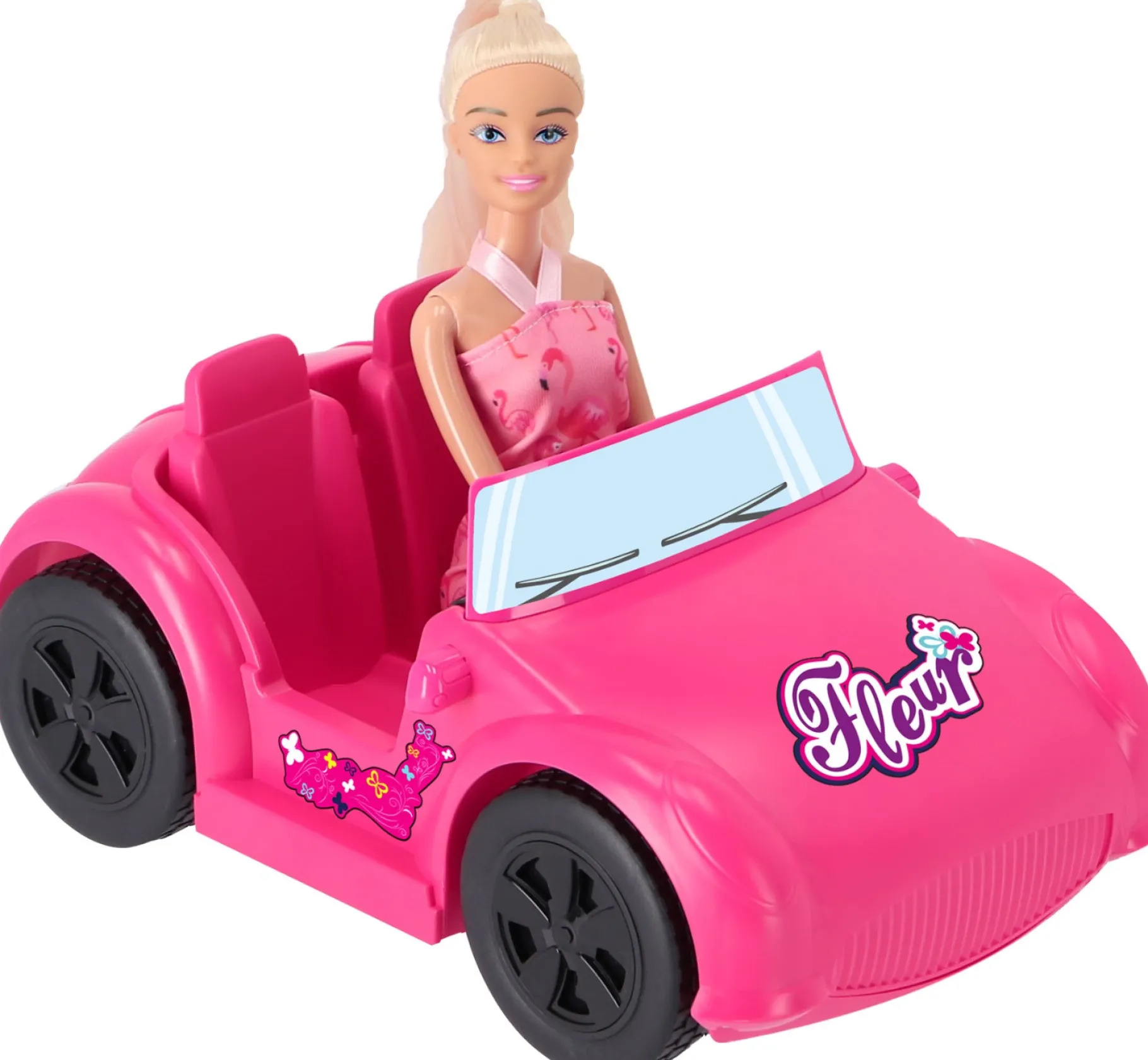 Tienerpoppen|Meisjes>Fleur Auto met Pop