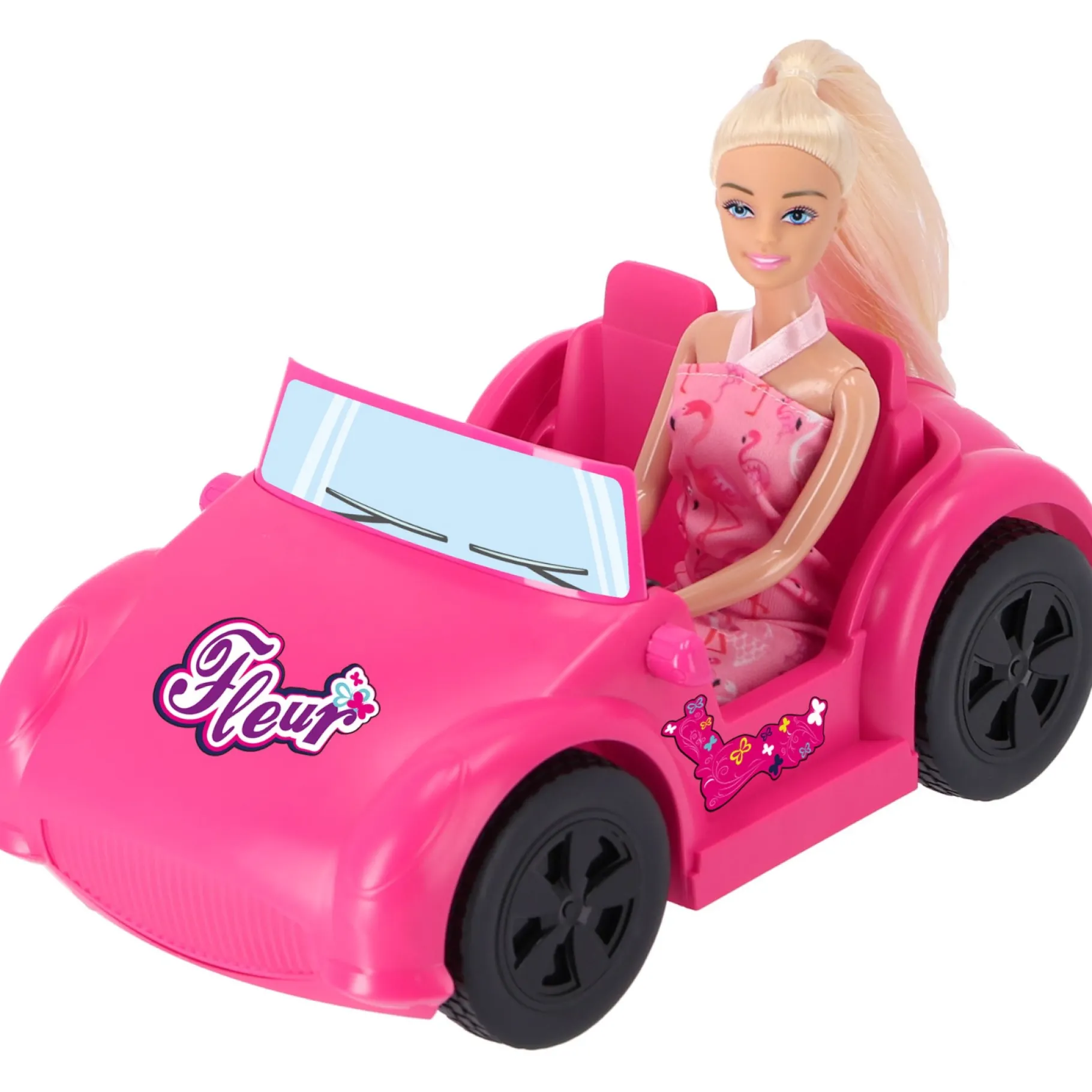 Tienerpoppen|Meisjes>Fleur Auto met Pop