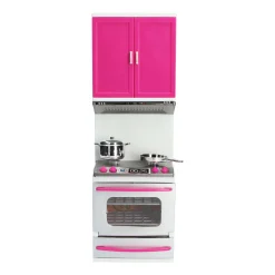 Meisjes|Speelsets>Fleur Keuken Speelset Gasfornuis Met Oven En Keukenkastje