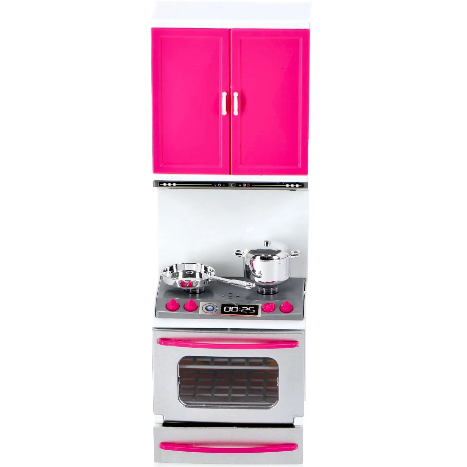 Meisjes|Speelsets>Fleur Keuken Speelset Gasfornuis Met Oven En Keukenkastje