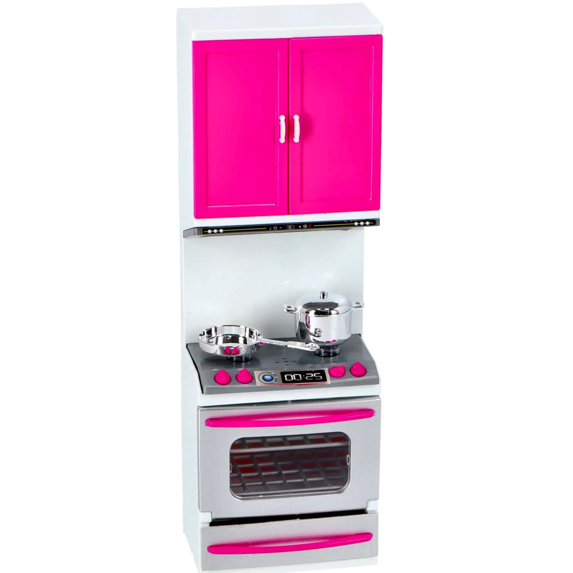 Meisjes|Speelsets>Fleur Keuken Speelset Gasfornuis Met Oven En Keukenkastje