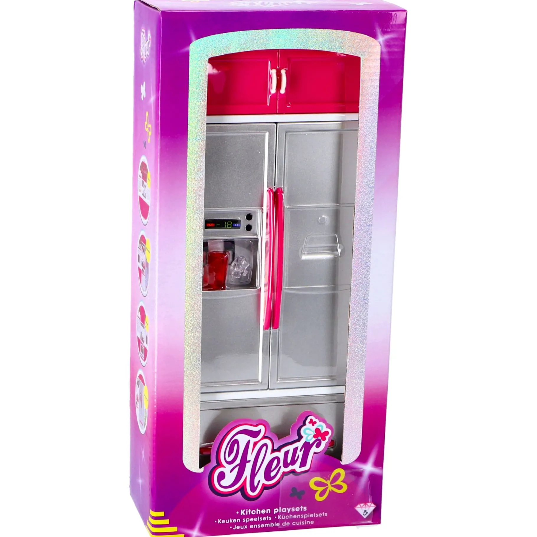 Meisjes|Speelsets>Fleur Keuken Speelset Koelkast