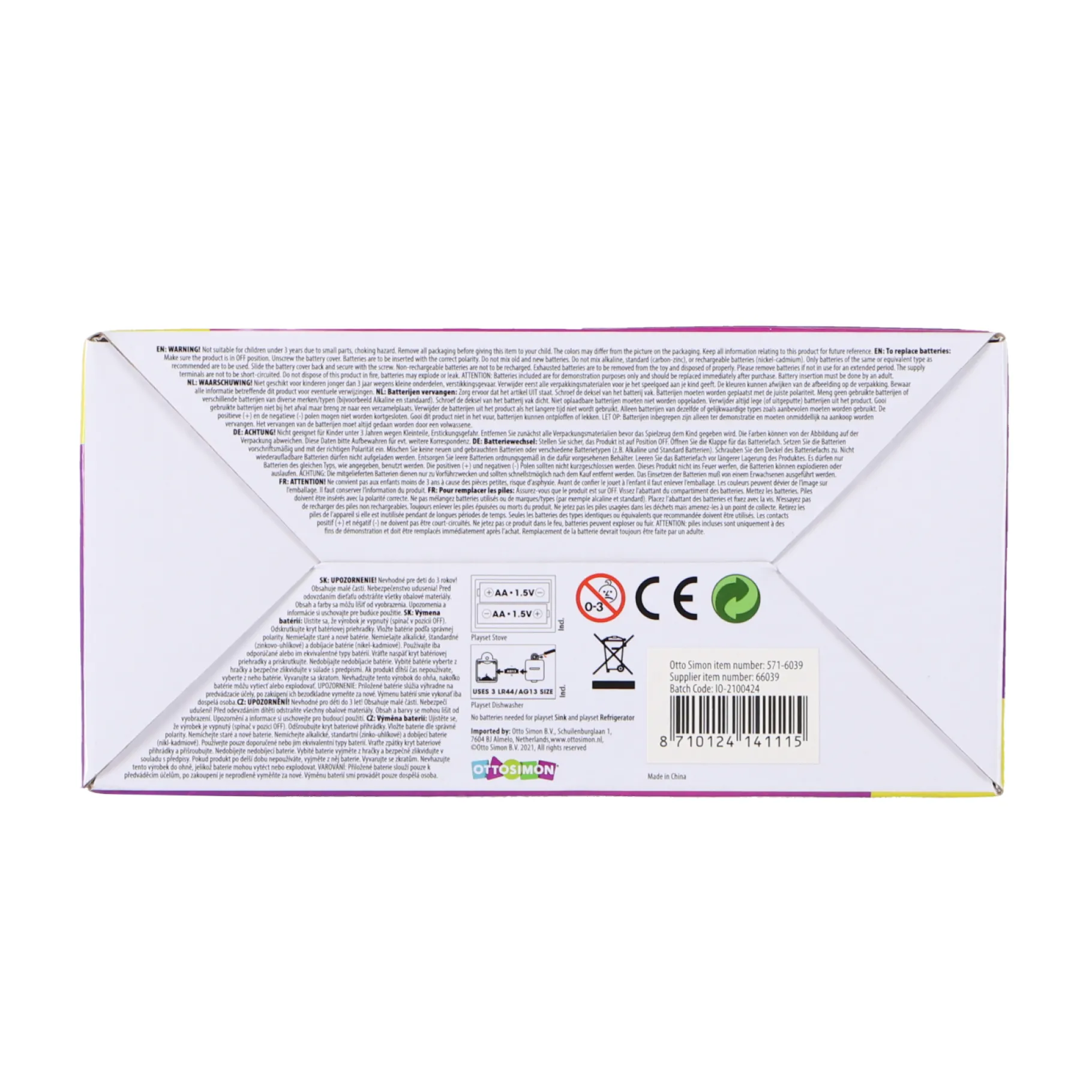 Meisjes|Speelsets>Fleur Keuken Speelset Koelkast