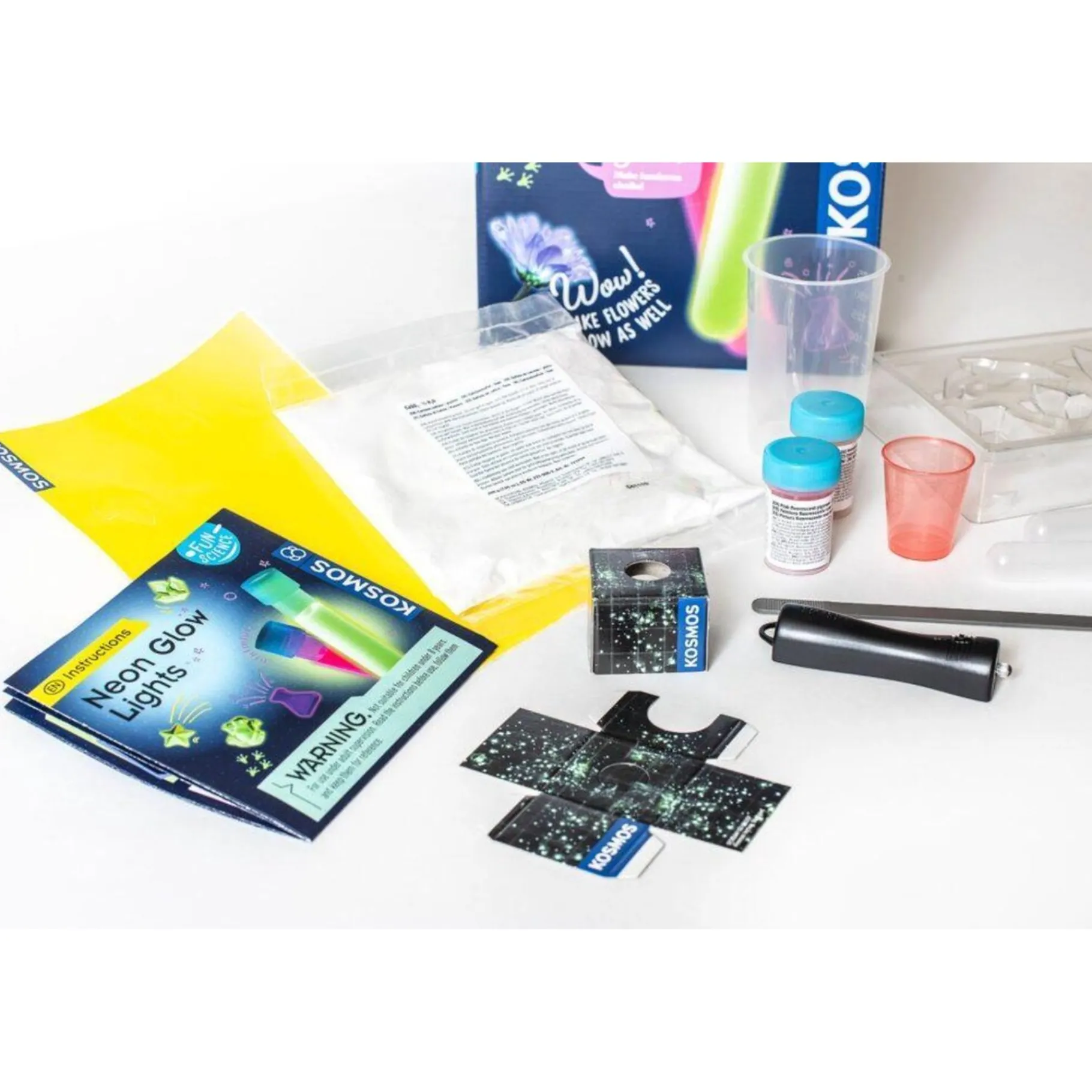 Wetenschapsspellen|Jongens> Fun Science Neon Glow Lights