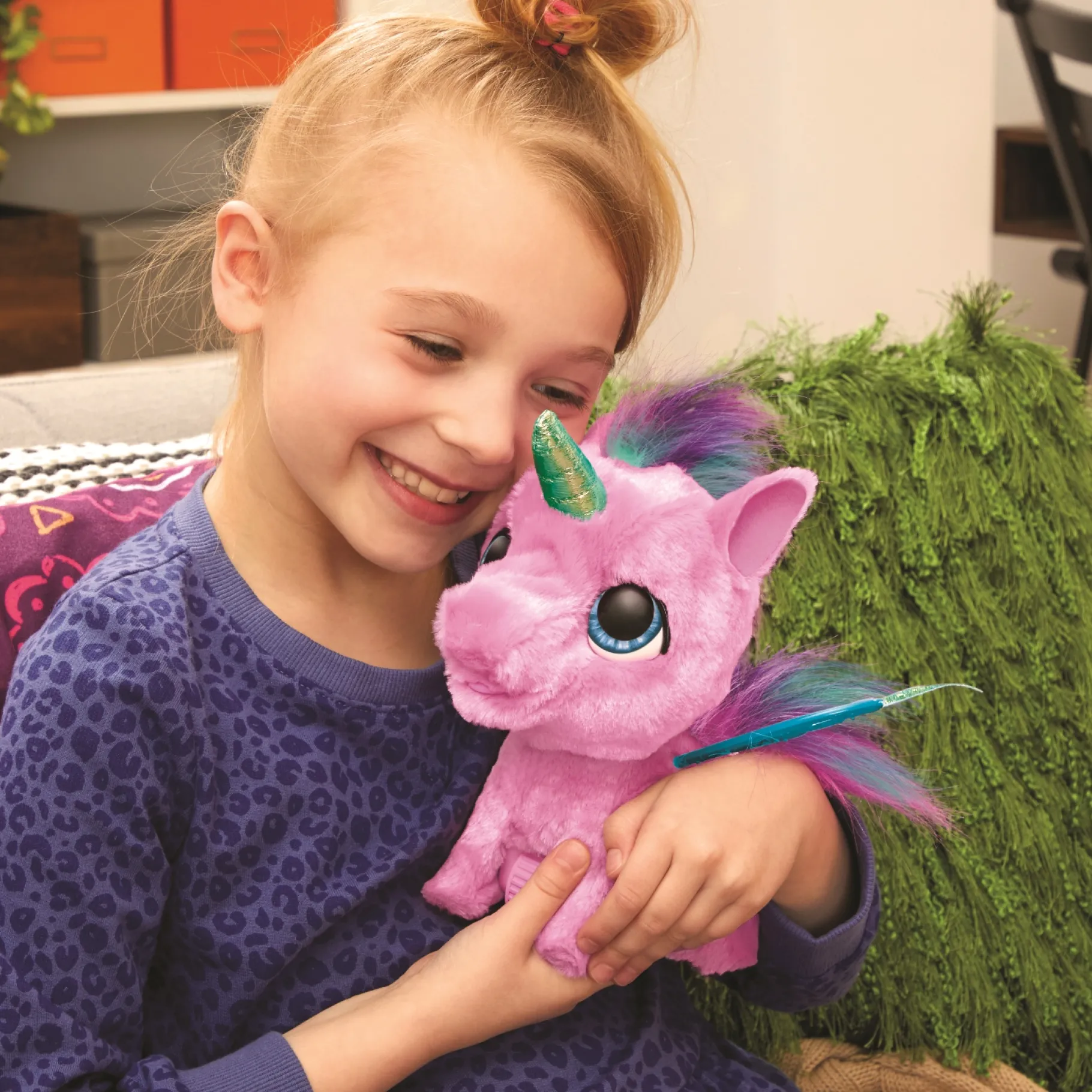 Meisjes|Speelfiguren>Hasbro Fur Real Flyalots Flitter De Eenhoorn
