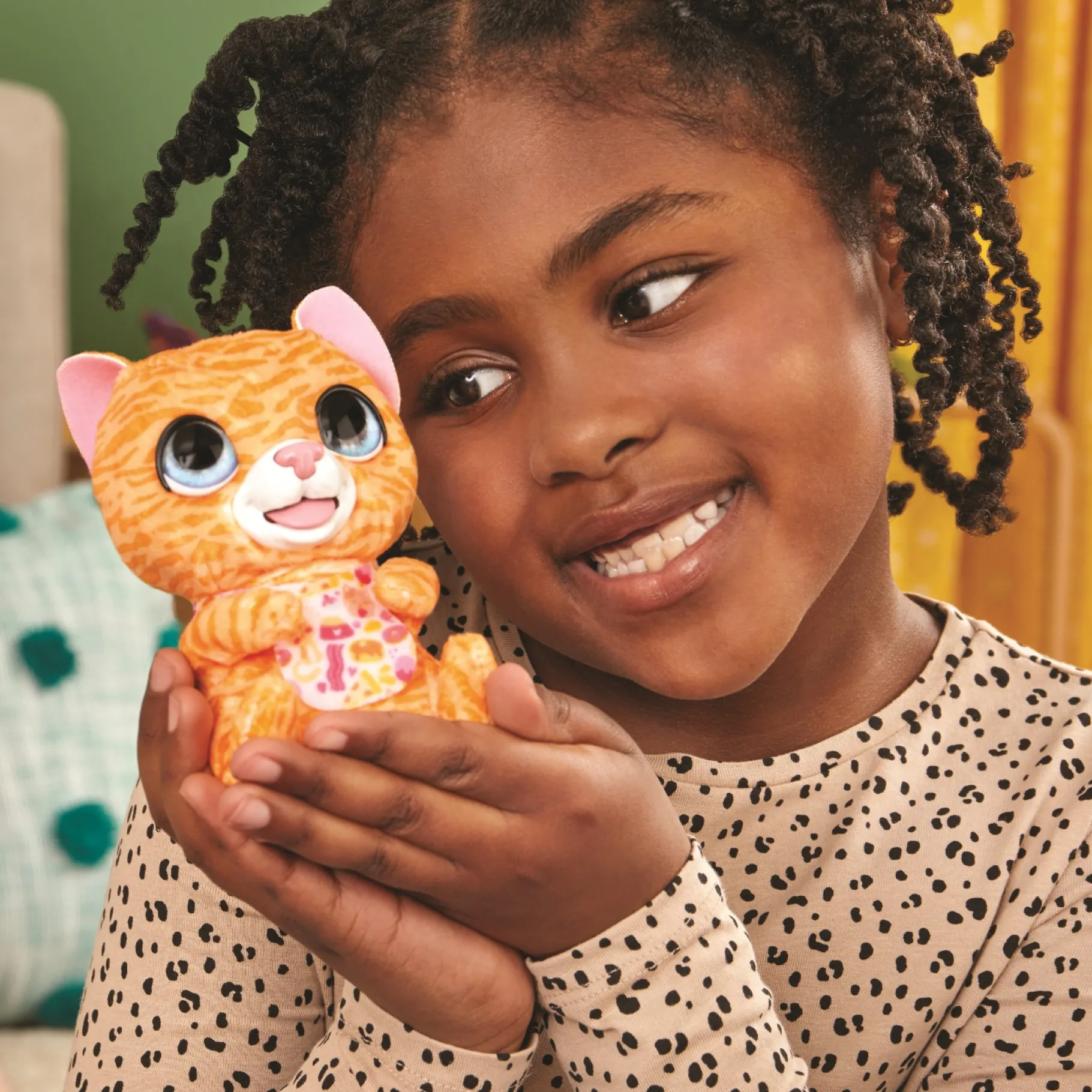 Meisjes|Speelfiguren>Hasbro Fur Real Newborns Kitty