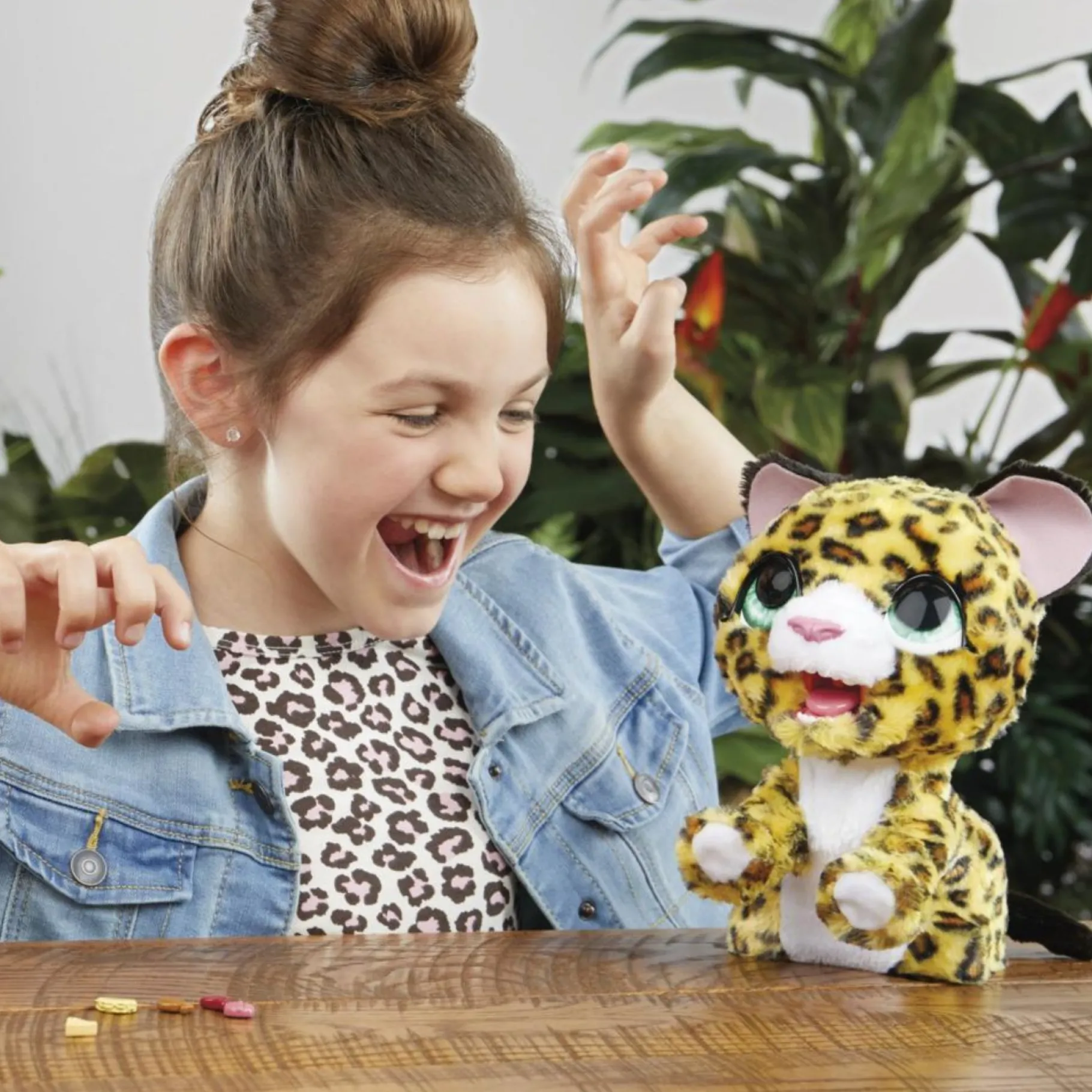 Speelfiguren>Hasbro Furreal Lil Wilds Lolly Het Luipaard