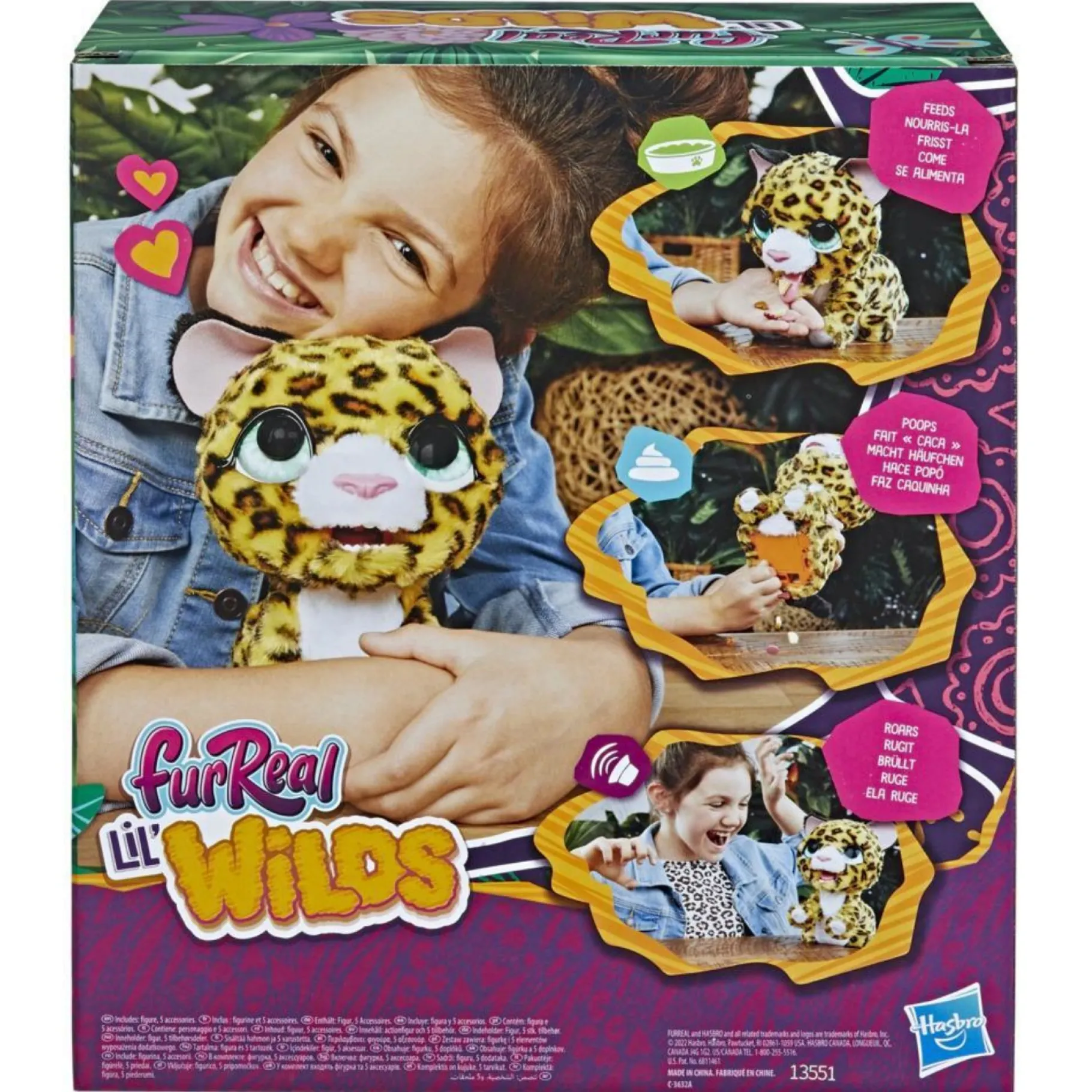 Speelfiguren>Hasbro Furreal Lil Wilds Lolly Het Luipaard