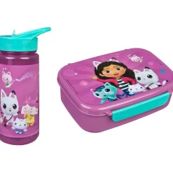 Schoolbekers En Broodtrommels> Gabby set broodtrommel en drinkfles
