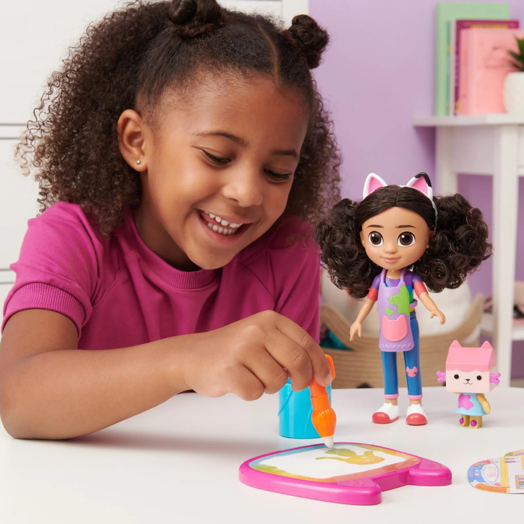 Speelsets|Jongens>Spinmaster Gabby's Dollhouse Deluxe Knutsel Speelset