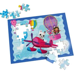 Houten Puzzels>Spinmaster Gabby's Dollhouse Houten Puzzel 48 Stukjes