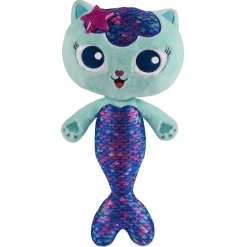 Overige>Spinmaster Gabby's Dollhouse Meerminkat Knuffel Licht En Geluid