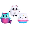 Overige> Gabby's Dollhouse Squishy Pluche 15 cm 3 Assorti