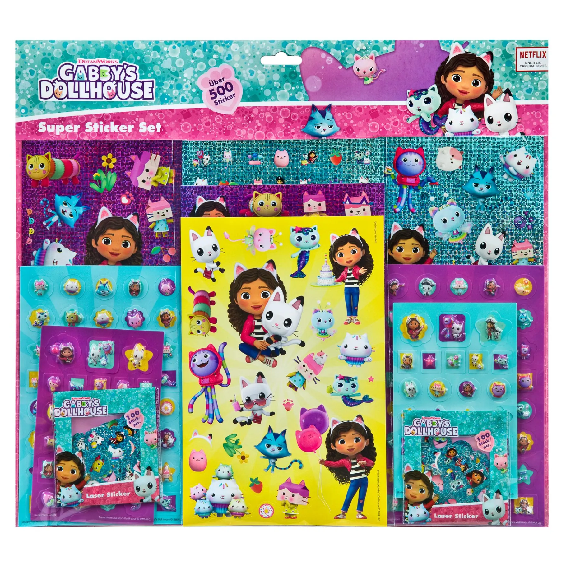 Stickers> Gabby's Dollhouse Super Stickerset
