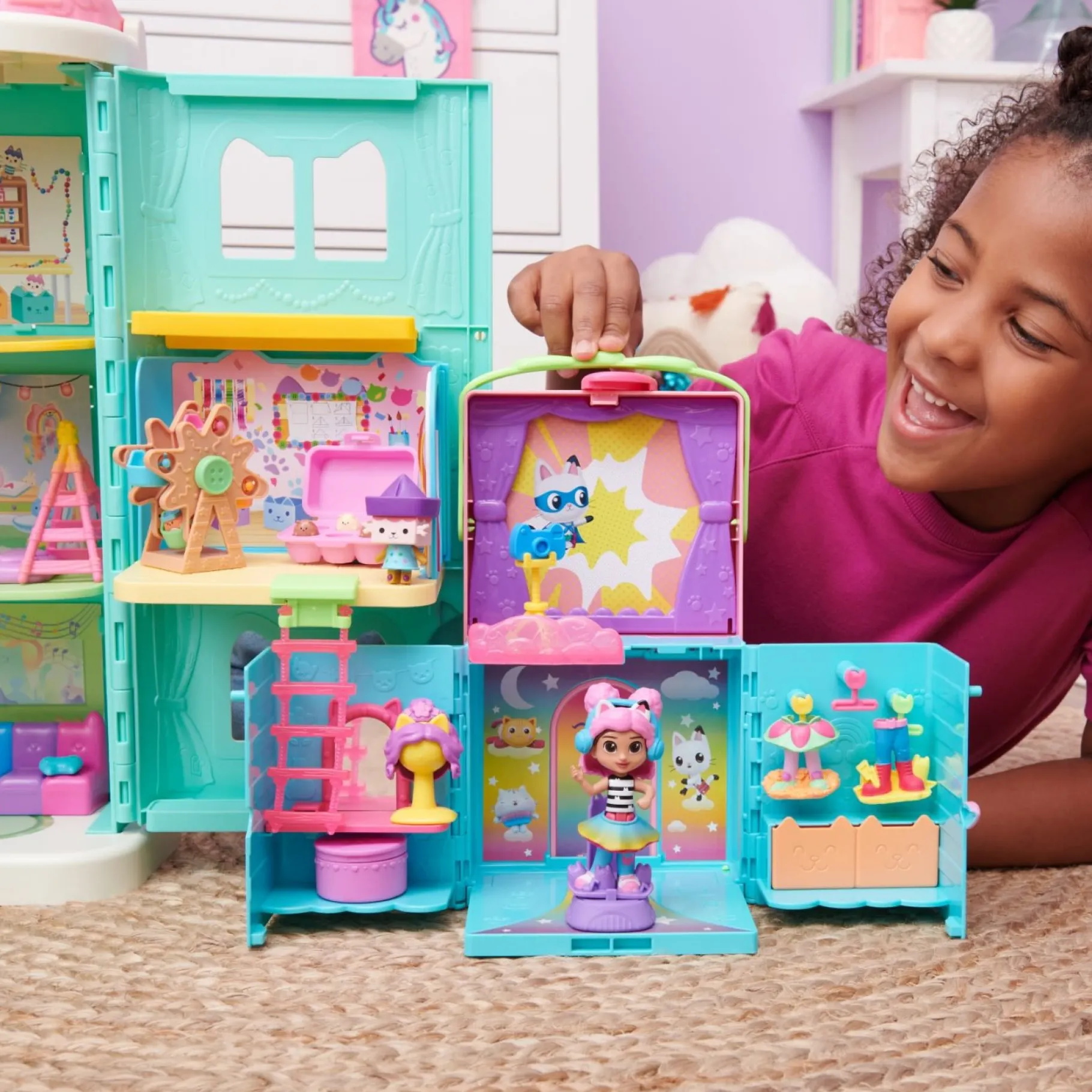 Speelsets|Jongens>Spinmaster Gabby's Dollhouse Verkleedkamer