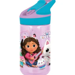 Schoolbekers En Broodtrommels> Gabby's Dollhouse Waterfles Tritan Premium  480 ml