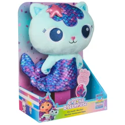 Plucheknuffels>Spinmaster Gabby's Poppenhuis - Deluxe Plush Meerminkat
