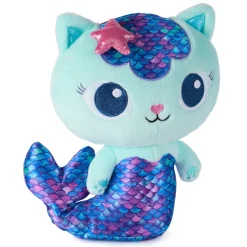 Plucheknuffels>Spinmaster Gabby's Poppenhuis - Deluxe Plush Meerminkat