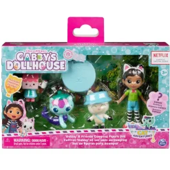 Speelfiguren>Spinmaster Gabby's Poppenhuis Speelfigurensetje Camping Gabby & 4 Katjes