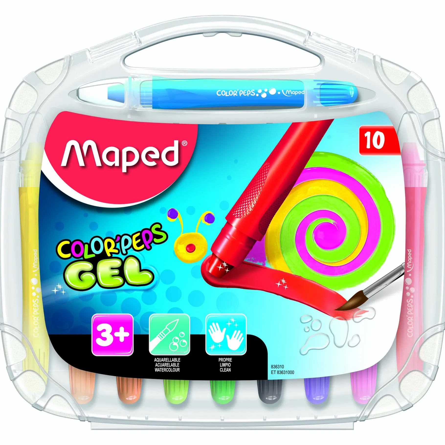 Tekenen / Kleuren>Maped Gelstiften Color Peps Gel 10 Stuks