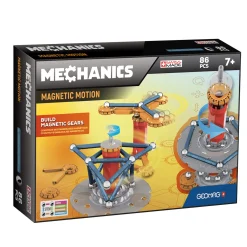 Jongens|Bouwstenen>Geomag Mechanics Magnetic Motion Bouwset 86 Stuks