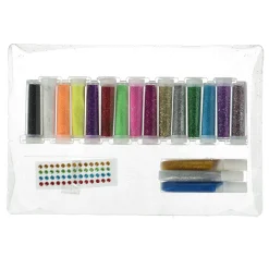 Knutselsets></noscript>Grafix Glitterset 70-Delig