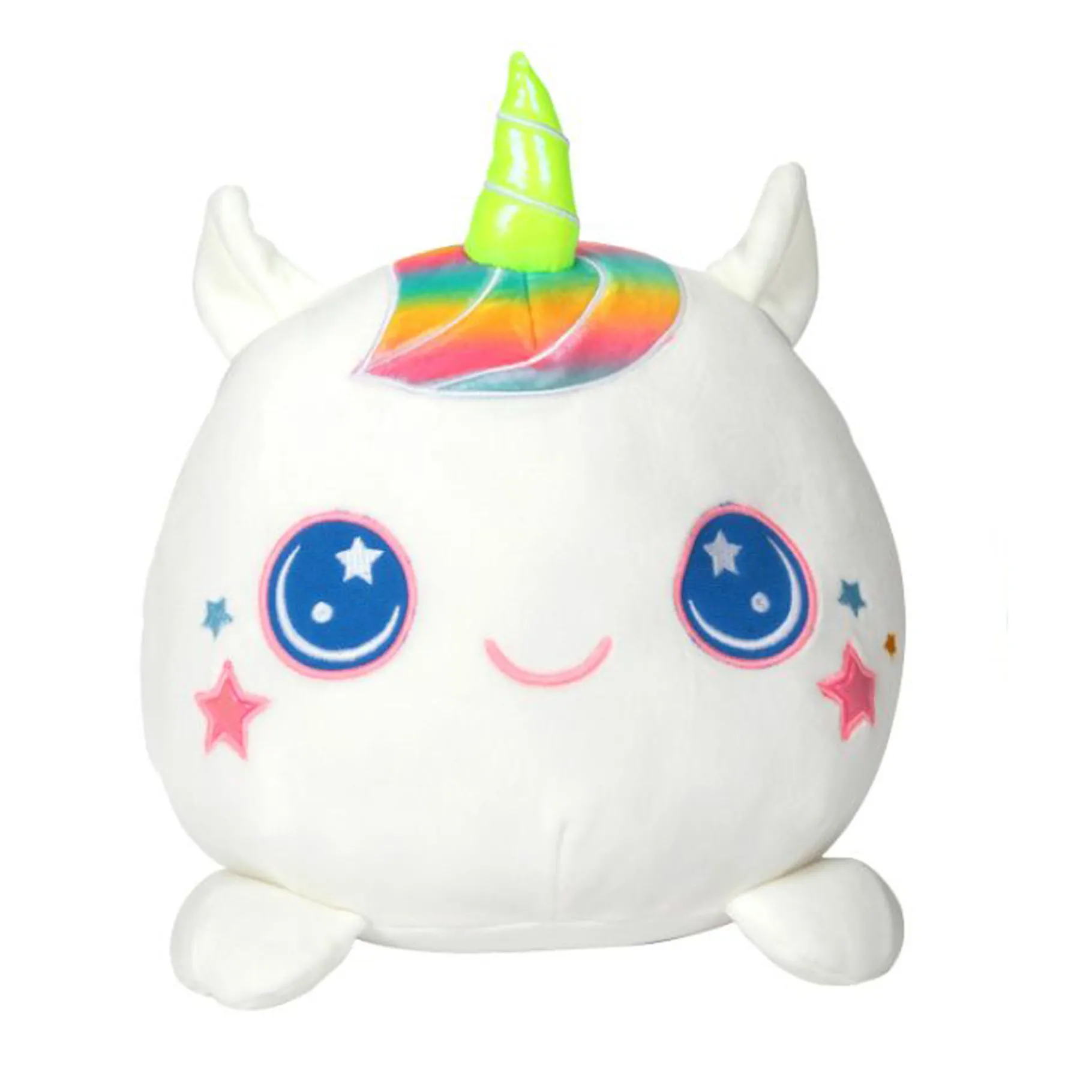 Dieren Knuffels En Pluche> Glow in the dark pluche dier XL 23 cm 6 assorti