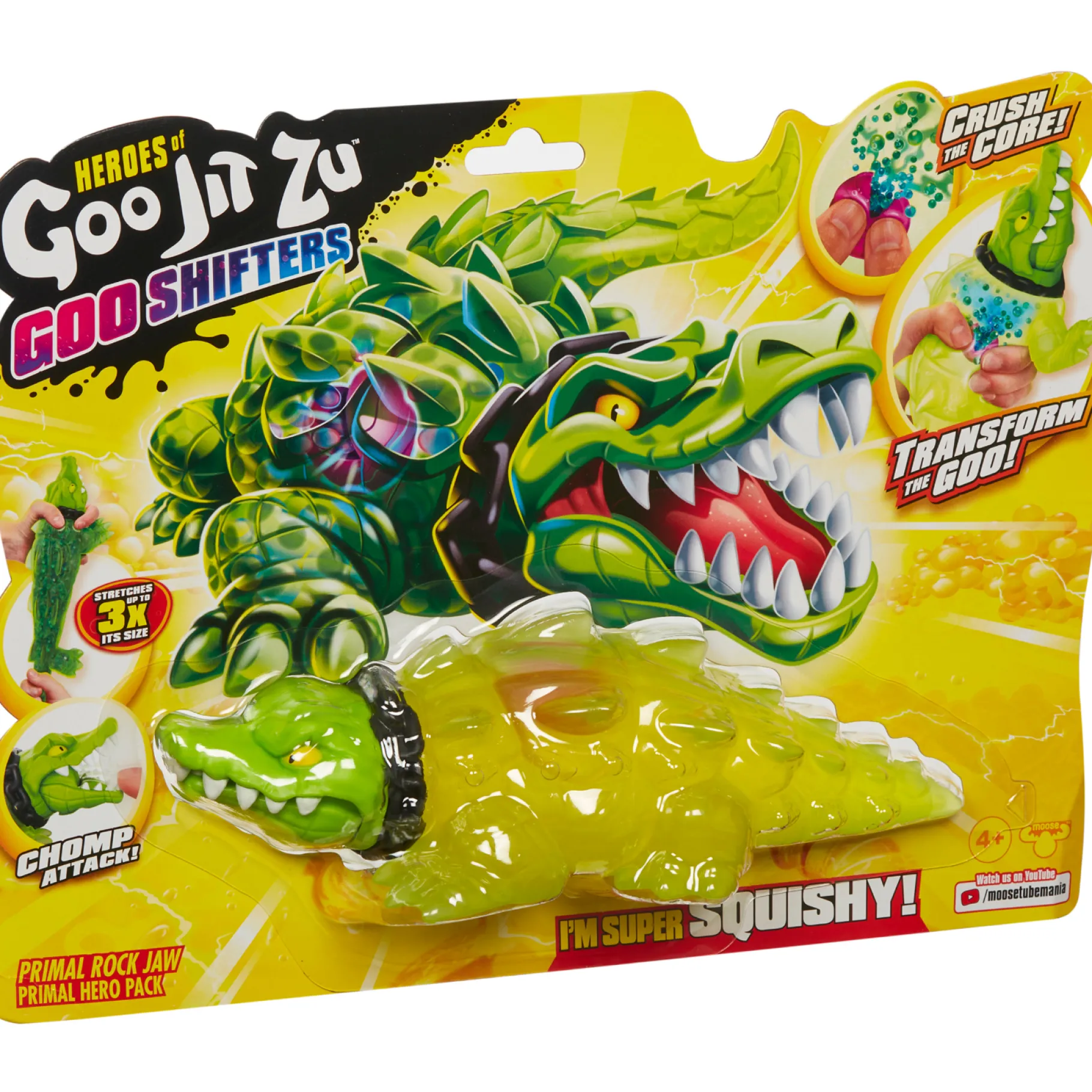 Actiefiguren|Jongens> Goo Jit Zu Primal Pack Rock Jaw