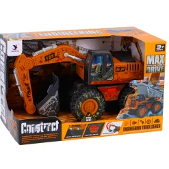 Voertuigen|Jongens> Graafmachine Constructie Met Licht En Geluid