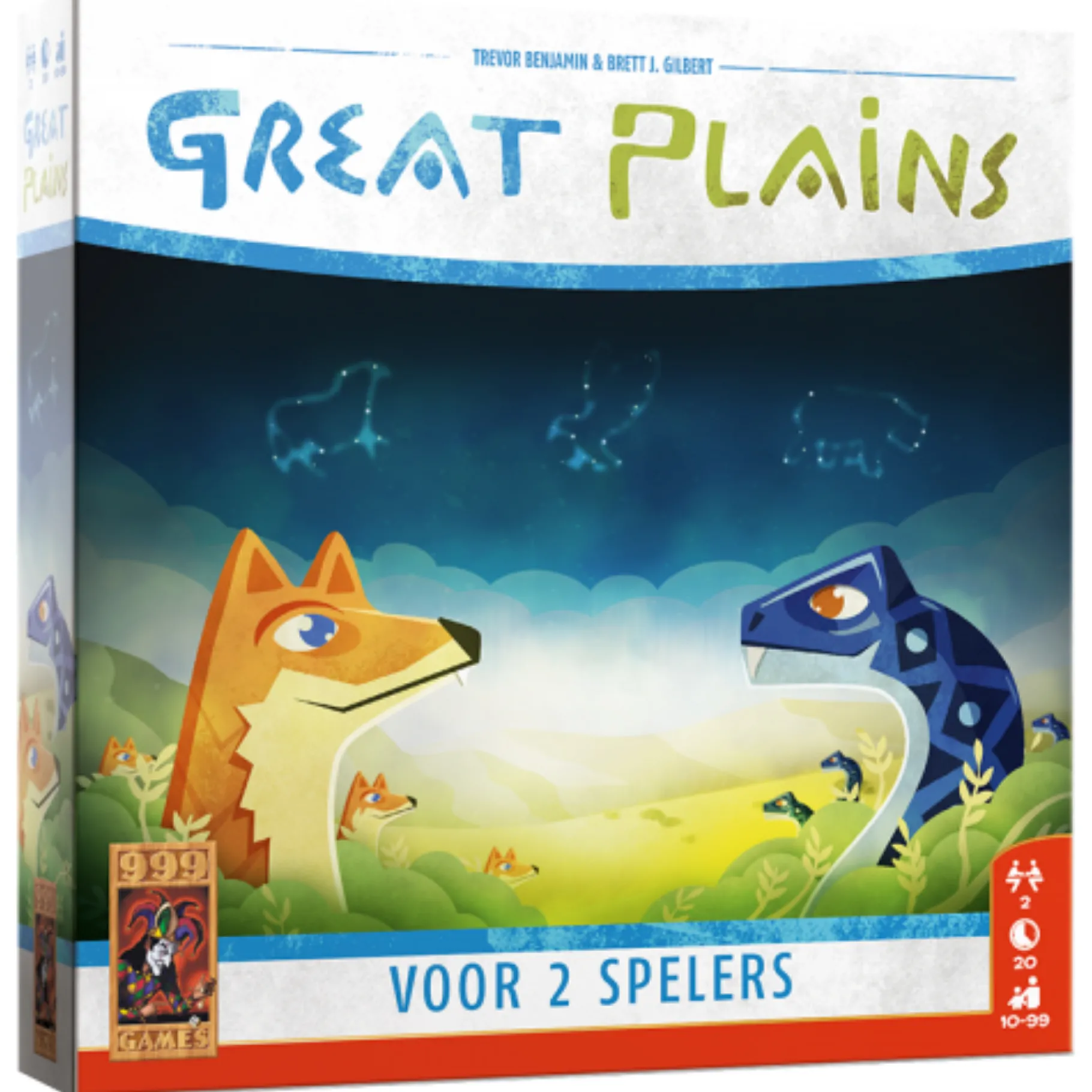 Bordspellen>999-games Great Plains - bordspel