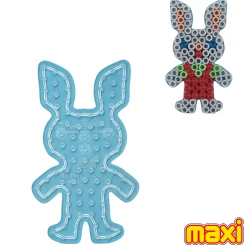 Strijkkralen>Hama Maxi Strijkkralen Grondplaat Konijn Tranparant