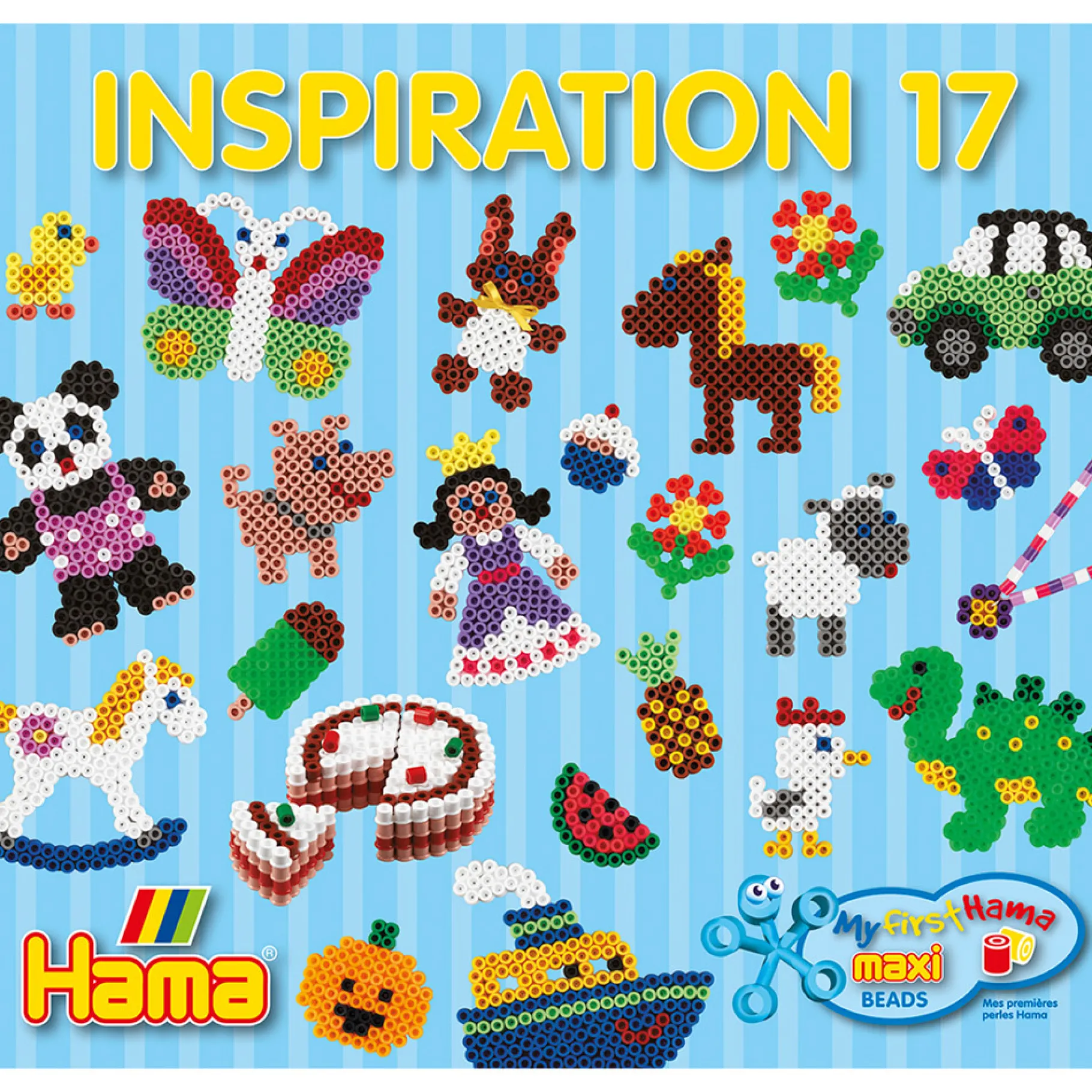 Strijkkralen>Hama Maxi Strijkkralen Inspiratieboekje Nummer 17