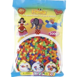 Strijkkralen>Hama Strijkkralen 3000 Stuks Neon