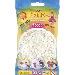 Strijkkralen>Hama Strijkkralen 1000 Stuks Parelwit