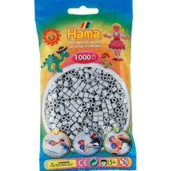 Strijkkralen>Hama Strijkkralen 1000 Stuks Licht Grijs