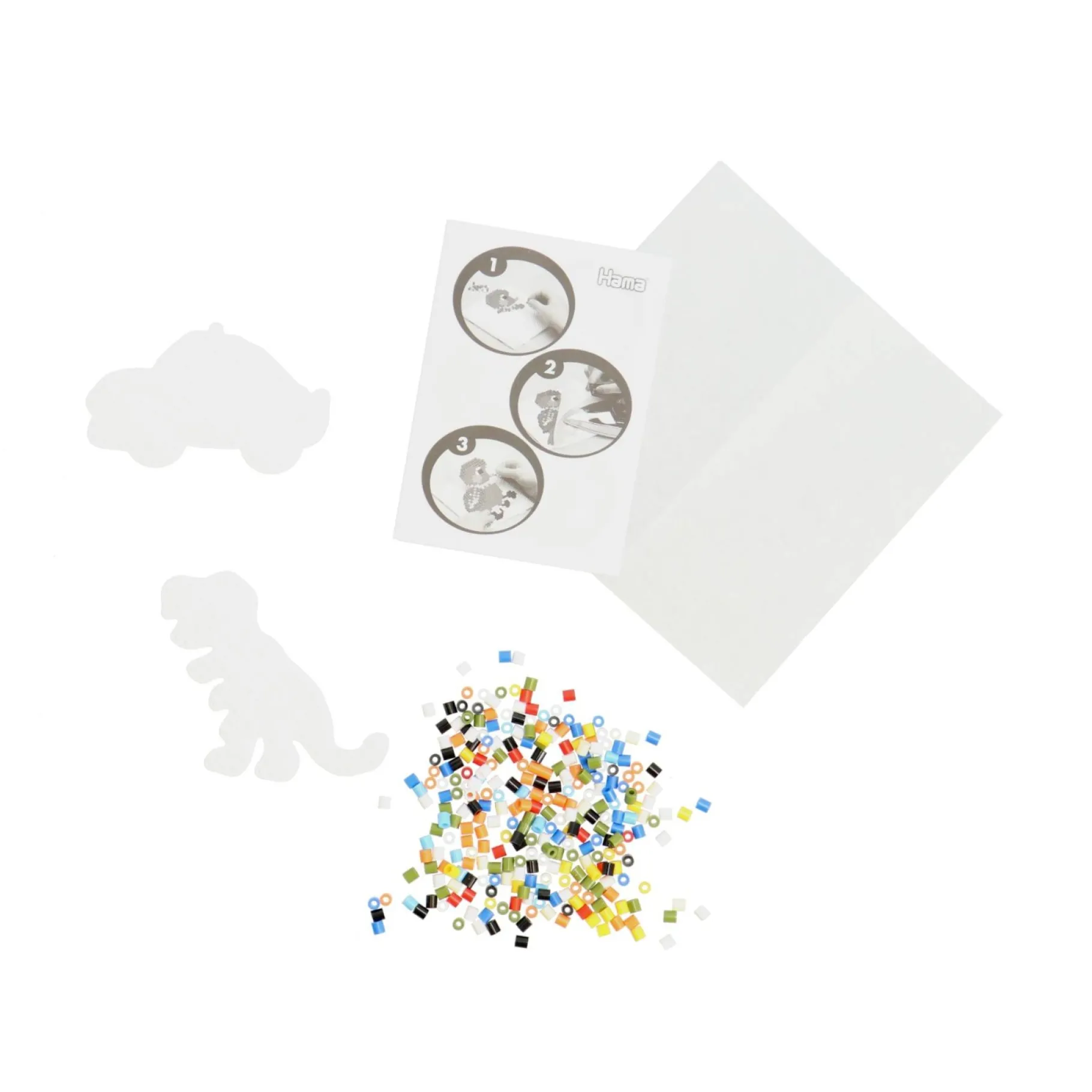 Strijkkralen> Hama strijkkralen 1100 stuks dino