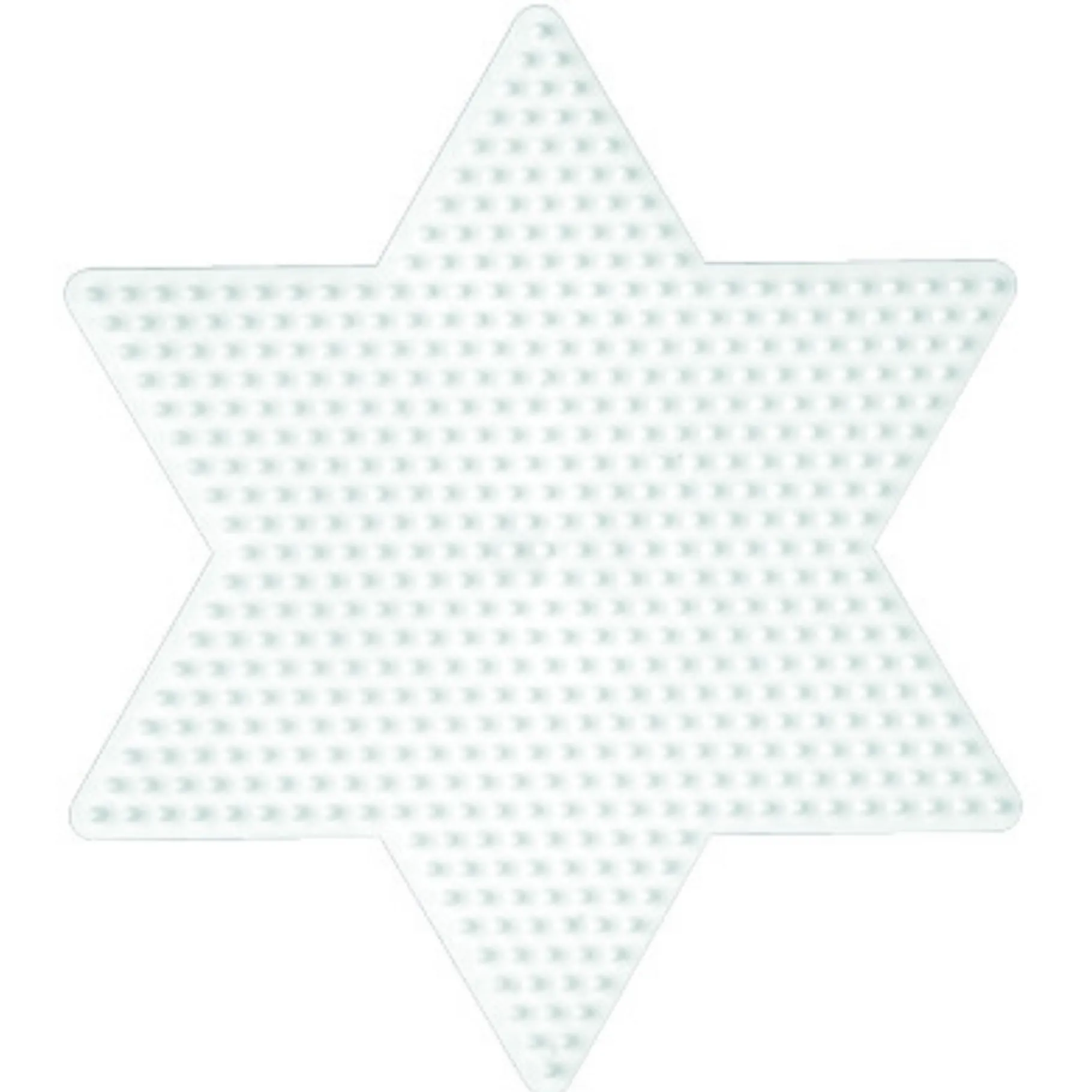 Strijkkralen>Hama Strijkkralen Grondplaat Ster Groot