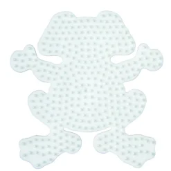 Strijkkralen>Hama Strijkkralen Grondplaat Kikker Wit