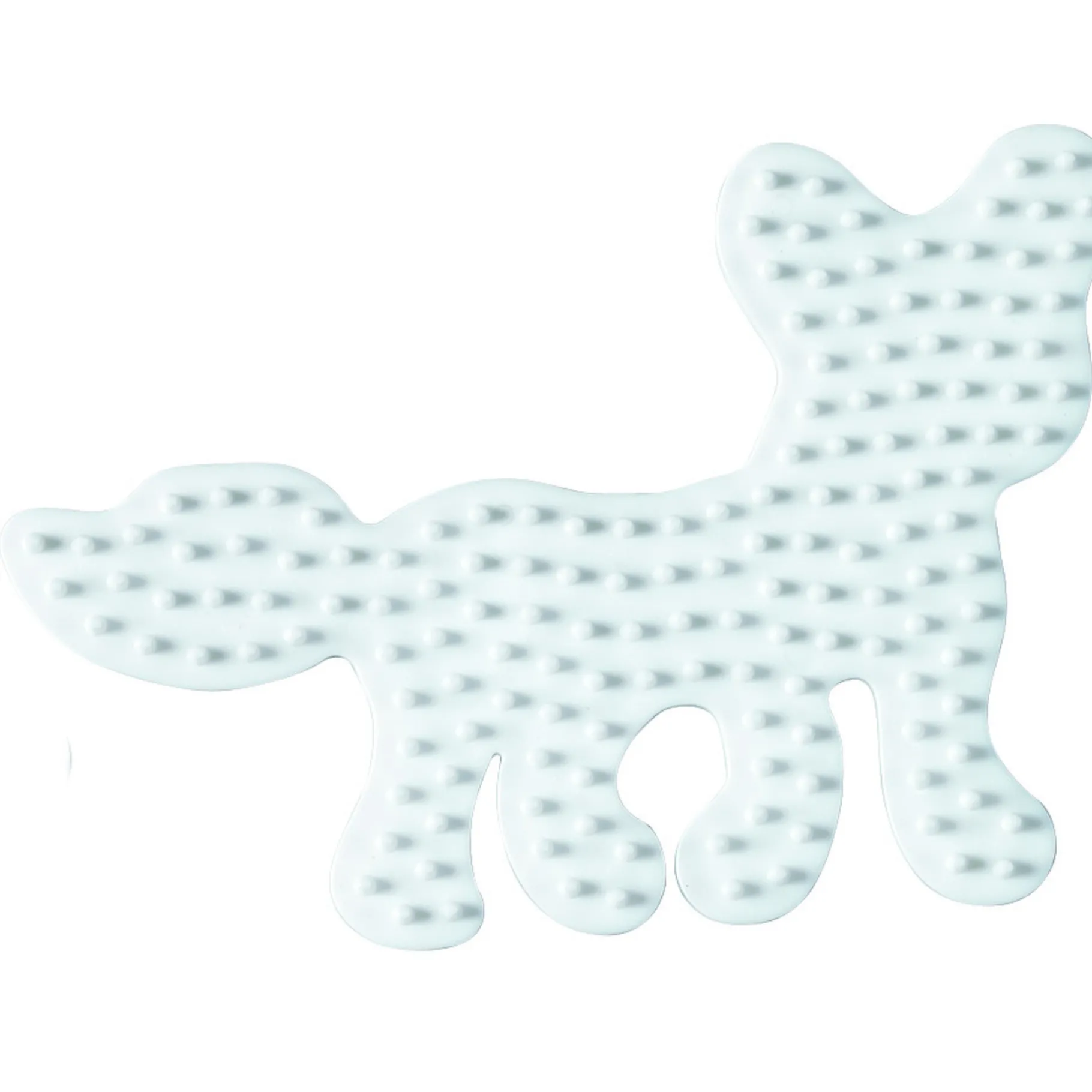 Strijkkralen>Hama Strijkkralen Grondplaat Vos Wit