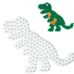 Strijkkralen>Hama Strijkkralen Grondplaat Dino Wit