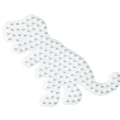 Strijkkralen>Hama Strijkkralen Grondplaat Dino Wit