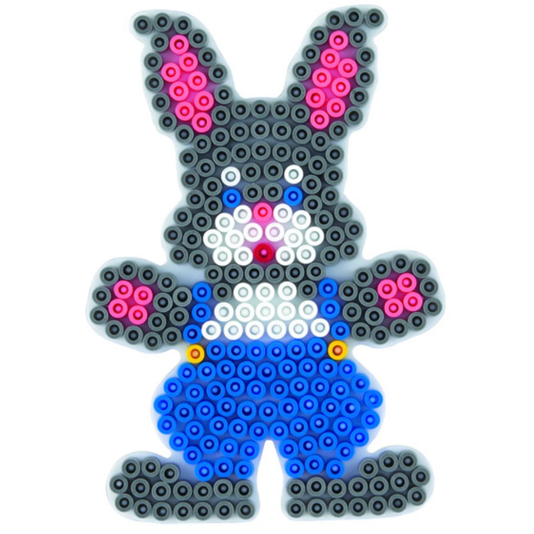 Strijkkralen>Hama Strijkkralen Grondplaat Konijn Wit